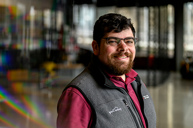 Jeffrey Lipton, assistant professor of mechanical and industrial engineering, headshot