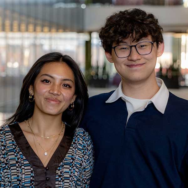 Image for Northeastern Duo Wins First Place at Disney Industrial Engineering Case Competition